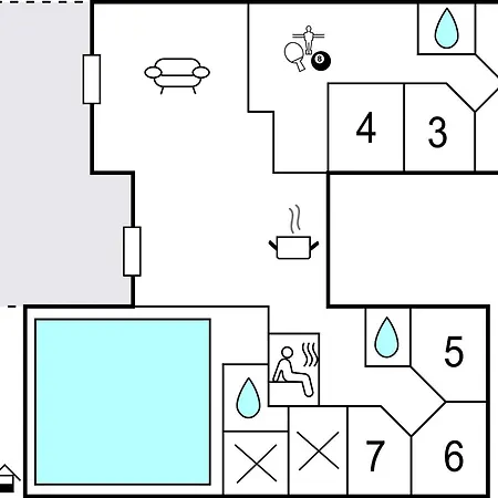 Aqua 242 Holiday home